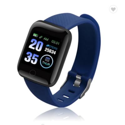 China 2020 Hot Sale 116 Touch Screen Heart Rate Blood Pressure Monitor Smart Watch Band Pedometer Band Pedometer BT Smart Watch for sale