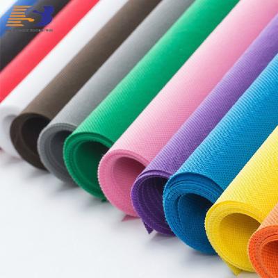 China Waterproof PP Spubonded Colored Plain Nonwoven Fabric PP Spun Non Woven Fabric Tie Roll for sale