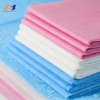 China SMS Fabric Breathable Polypropylene 35gsm Nonwoven Fabric Premium Nonwoven Roll For Protective Gear And Medical Sheets for sale