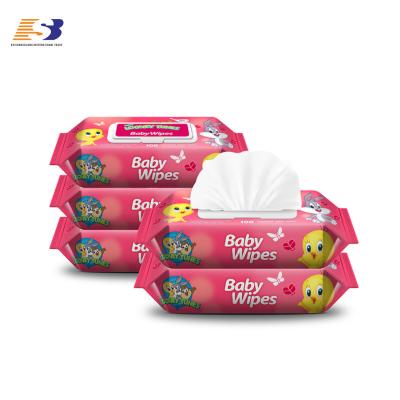 China Eco - Friendly Eco - Friendly Most Popular Customized Flushable Baby Wet Wipes Disposable for sale