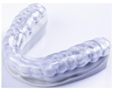 China Clear Occlusal Guard Hard Appliance Hard Night Guard For Teeth Grinding for sale