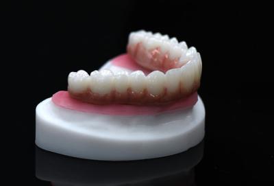 China Full Arch Zirconia Hybrid Bridge Zirconia Crown Bridge Personalizado à venda