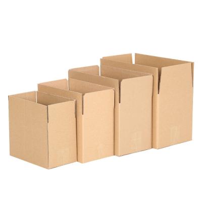 China Custom Materials Eco Ad Factory Direct Recycled Paper Cardboard Packaging Box Logo Printed Corrugated Cardboard Box for sale