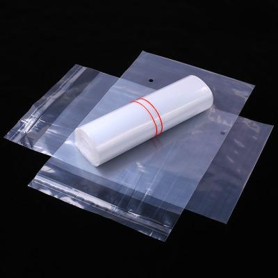 China Security Shopping Bags With Logos Plastic Clear Plastic Bags For Packaging for sale