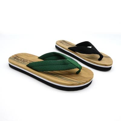 China New Design High Quality Outdoor Rubber Strap Slippers Casual Non Slip Mens EVA Male Beach Slippers CUSHIONING Sandals for sale