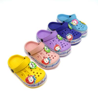 China Hot Selling Lightweight Unisex EVA Slipper Child's Beach Sandals Girl's Outdoor Wedge Clogs Shoes for sale