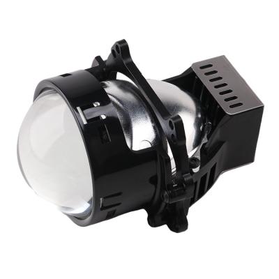 China Aluminum Alloy LPCD A1 LHD/RHD Car LED Projector Lens Light 2PCS Bi LED Projector Lens With High Low Beam for sale