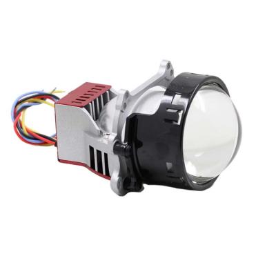 China Aluminum Alloy Factory LPCD A2 Car LED Projector Lens Light 2PCS Bi LED Projector Lens With High Low Beam for sale