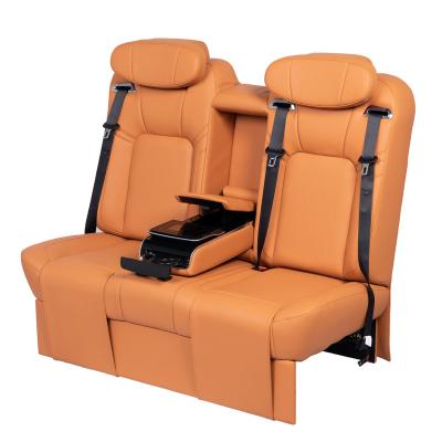 China Luxury Sofa Bed Seating type Haobang Maybach Luxury Van CAR SEAT with table for Alphard Metris Sienna etc. V class for sale