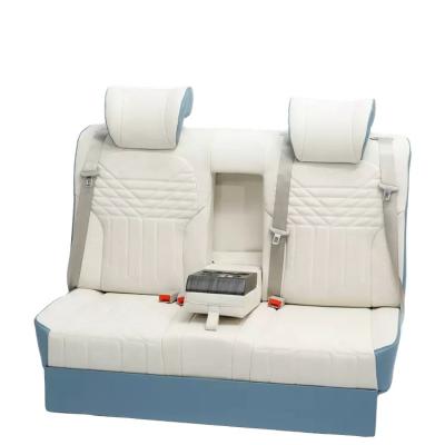 China Haobang Factory Good Quality Leather Sofa Bed Seating Mpv Luxury Car Back Seat With Massage Function for sale