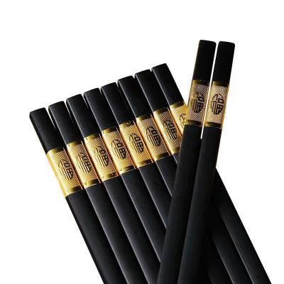 China Durable Home Alloy Chopsticks Hotel High Temperature Resistant Authentic Chopsticks for sale