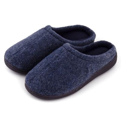 China Fashion Trend Men's Winter Breathable Extra Wide Adjustable Straps Memory Foam Indoor Slippers Indoor Slippers for sale