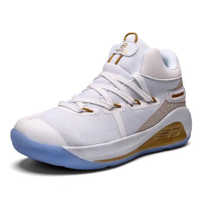 China Fashion\Comfort\Durable Basketball Shoes 2020\Breathable Jinjiang Basketball Sports Shoes High Uppers Shoes Fashion Men Custom Student for sale