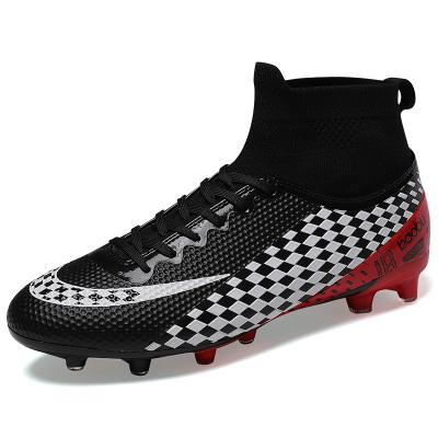 China Fashion\Wholesale Hot Selling Comfortable\Durable\Breathable\Flexible Amazon Brand Custom Turf Hg Outdoor Sport Football Boots Wholesale Shoes for sale