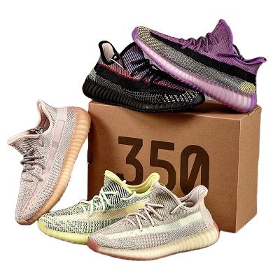 China 2021 Men's Sports Casual Shoe Brand New Design Quality Brand Original V2 Sneakers Custom Anti-slippery Logo Reflective Yeezy 350 for sale