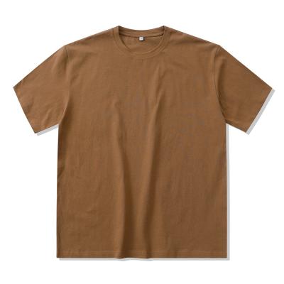 China wholesale High Quality 100% Cotton Anti-Wrinkle 240g Plus Size Mens T-Shirts for sale