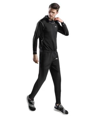 China Quick-Drying Sustainable COLOR Men's Running Tights Long Sleeve Training Gym Gym Workout Clothes for sale