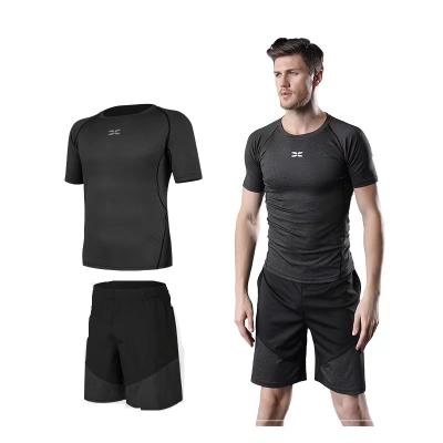 China Quality Polyester Fitness Sports Quick-Drying Guaranteed One-Stop Quality Suit Clothes Men for sale