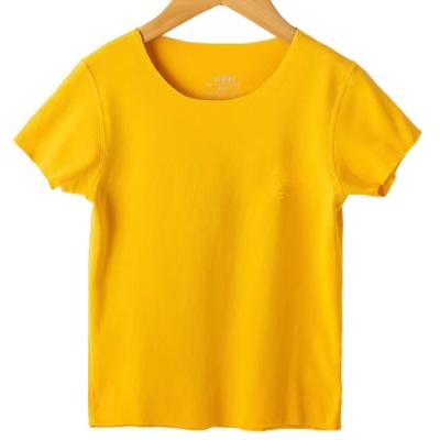 China Quality Appropriate Prices Summer Boys Modal Guaranteed Solid High Quality T Shirts for sale