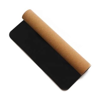 China Ecological Cork+Rubber 5mm Cork Natural Rubber Yoga Mat for sale