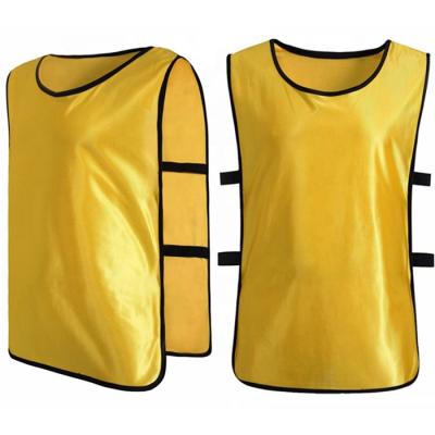 China Shirts & Tops Soccer Football Training Vest Bibs Gym Tank Top Wholesale Latest Printed T-Shirt for sale