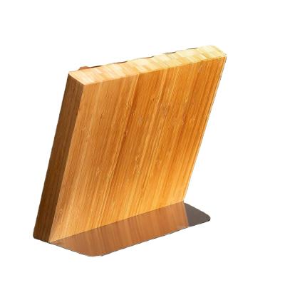 China Hot Sale Amazon Kitchen Viable Acacia Wood Kitchen Knife Guard Holder Knife Block Magnetic Knife Holder for sale