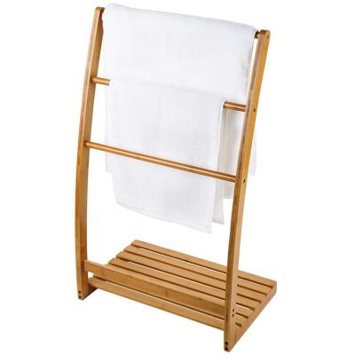 China FOLDER Bathroom Ladder Wholesale Bamboo Towel Rack for sale