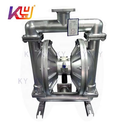 China Other Stainless Steel Pneumatic Diaphragm Pump , QBY-K80LP Air Double Diaphragm Pump for sale