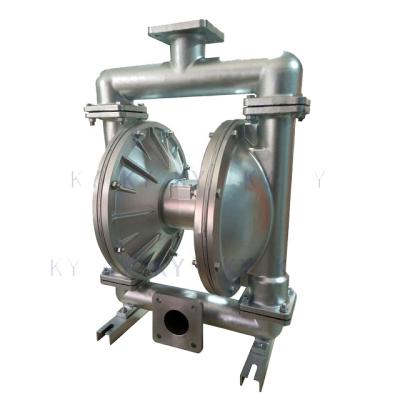 China Automotive Industry QBY-K100 Stainless Steel Diaphragm Pump Pneumatic High Temperature Resistance Pump for sale