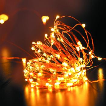 China LED String Lights 8 Modes 100 LED String Lights Dimmable Christmas Tree Wedding Party Waterproof Indoor Outdoor Holiday Lighting for sale