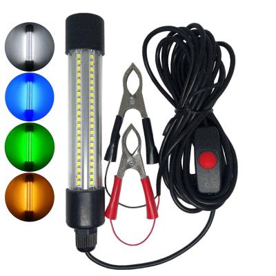 China 13w Anti-pressure Deepwater Fishing Led LED Night Light 12-24v Fish Attracting With Clip Cable for sale