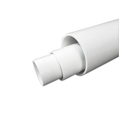 China Jubo Clear Price Irrigation UPVC Irrigation Large Diameter Drainage Plastic Water Pipe Fitting Cheap PVC Pipe for sale