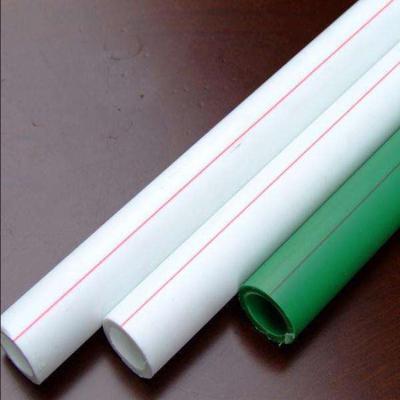 China PE home use cpvc PVC-u PP-R pipes cold and hot water delivery pipe for sale