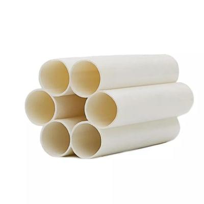 China Good Stiffness JuBo PVC Plum Blossom Pipe UPVC Porous Grid Communication Pipe with Extrusion PVC Grid 9 or 6 Hole Pipe for Cable Protection for sale