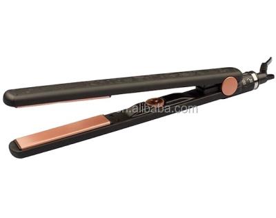 China New Hotel Machine Hair Iron Gold Ceramic Perfect Max Hair Straightener Professional for sale