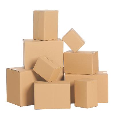 China Strong Brown Corrugated Shipping Boxes Customized Size Packaging Box Moving Cartons Shipping Box for sale