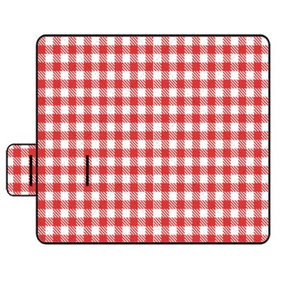 China Foldable Waterproof ULTRASONIC EMBOSSING Picnic Sand Blanket Free Sand Picnic Mat for sale