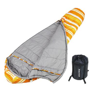 China Ultralight Breathable Mummy Sleeping Bag perfect for backpacking, hiking, and camping; 3-4 season mum bag; Free substance bag included for sale