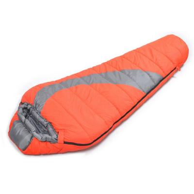 China Shoulder Bulkhead Carry Lightweight Camping Equipment Outdoor Survival Mom Warm Camping Rise Sleeping Bag for sale