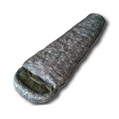 China Indoor and outdoor use of drawstring camouflage sleeping bag, military sleeping bag for sale