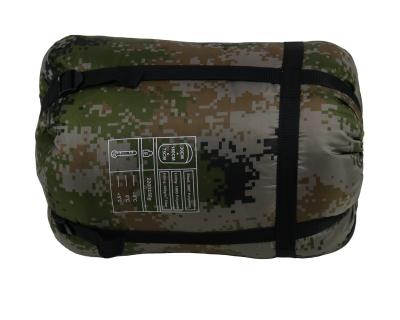 China Envelope Type Camouflage Sleeping Bag With Hood for sale