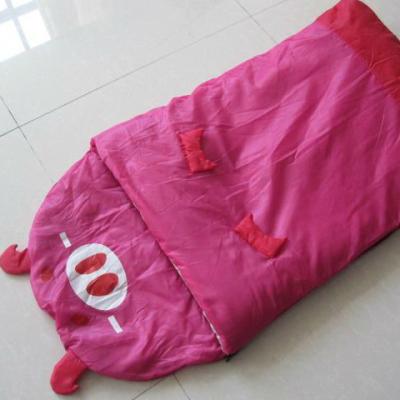 China Envelope Type Cute Pig Shaped Sleeping Bag For Kid for sale