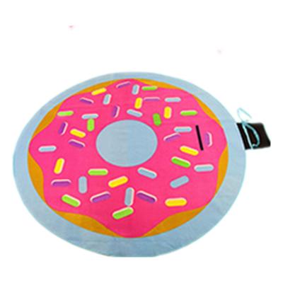 China Ring Shaped Rise Fleece Picnic Blanket / Outer Circle for sale