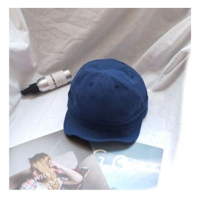 China Plain COMMON china baseball caps short brim hats without top button for sale