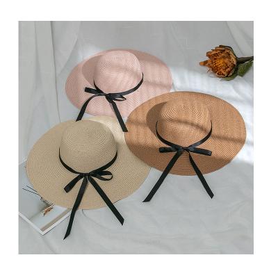 China Picture summer overflow 2021 fashion hot selling straw hat soft straw hat for sale