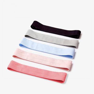 China Nylon Headband Yoga Fitness Sports Workout Sweatbands Anti-Slip Sport Sweat Proof For Women for sale