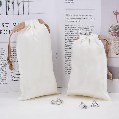 China Eco-Friendly Customize Your Own Color Polyester String Jewelry Dust Bag Jewelry Packaging Bag Jewelry Pouch for sale