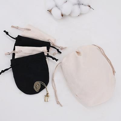 China Eco-Friendly Jewelry Pouch Custom Velvet Cloth Jewelry Bags Customized Drawstring Bag Suede Jewelry Pouch for sale