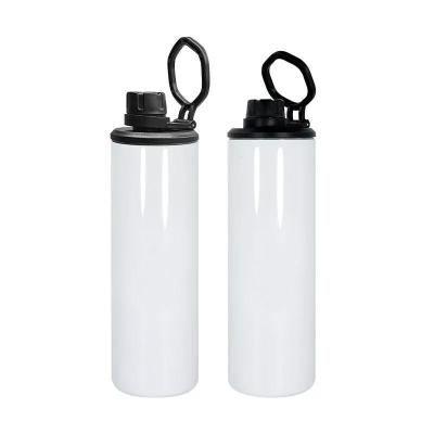 China Viable Us Stocked Hot Sales 20oz 32oz Straw Lid Stainless Steel Insulated Vacuum Sports Flasks Tumbler Blanks for sale