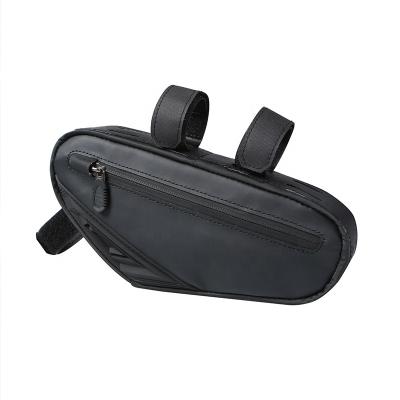 China 2021 New Design Road Bike Front Frame Bag Waterproof Bicycle Phone Mount Bag Phone Case Holder Cycling Top Tube Bike Frame Bag for sale